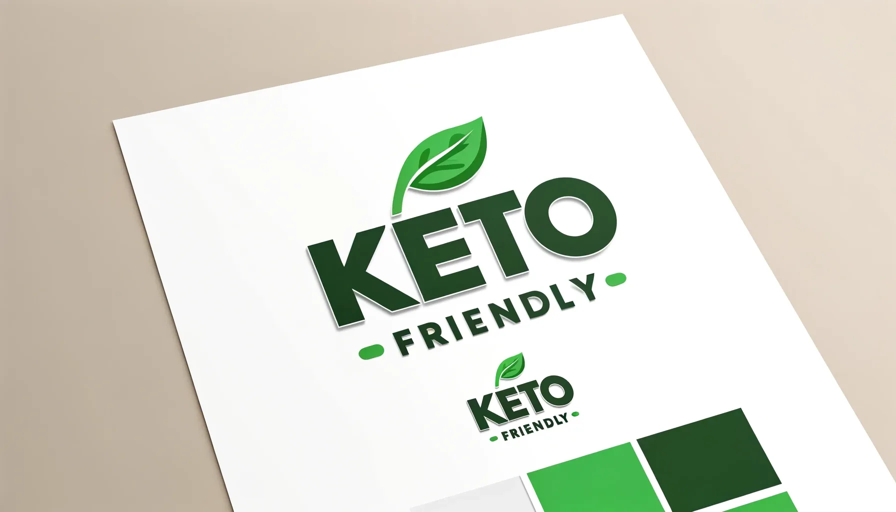 An image of a label that says KETO FRIENDLY