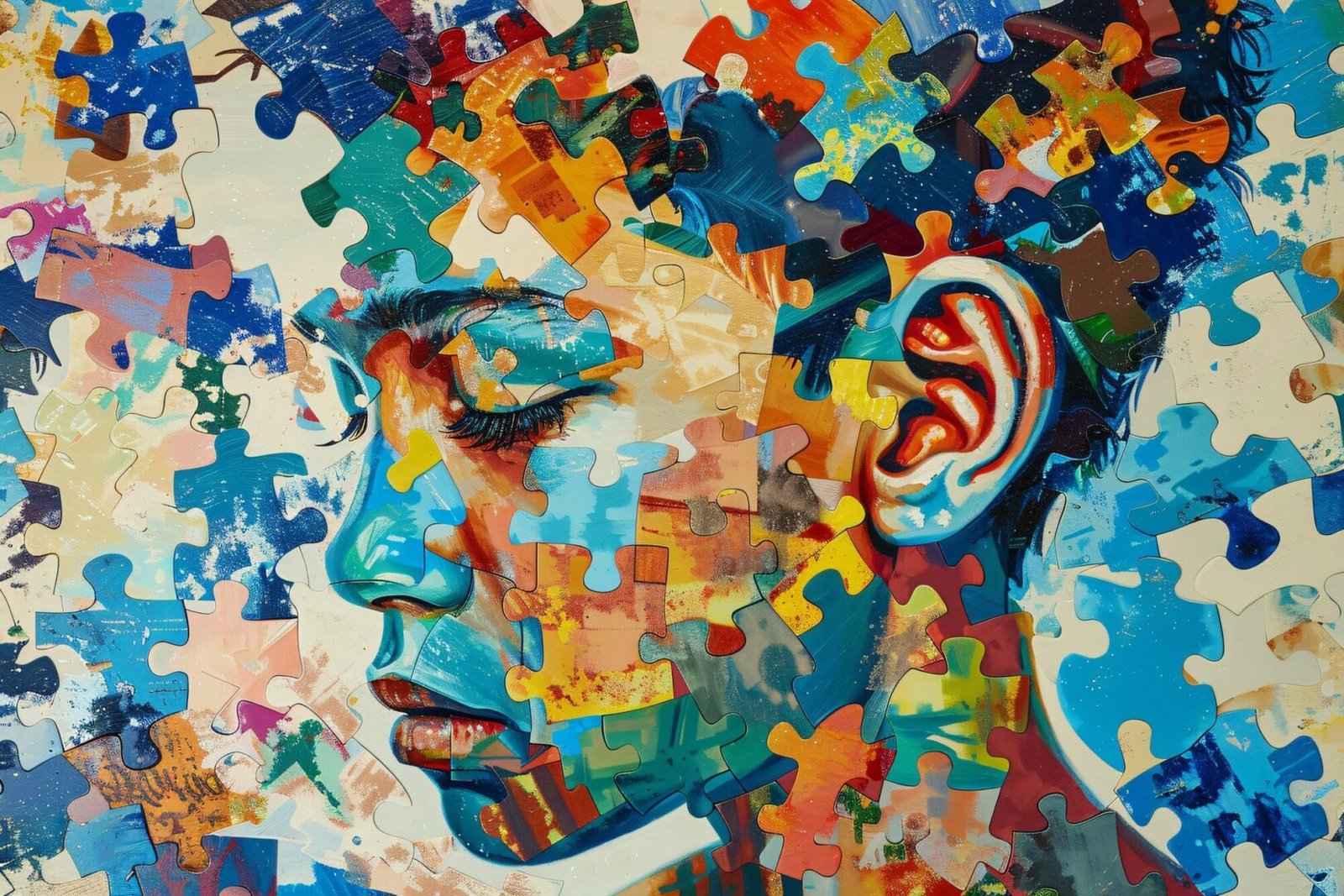 autism puzzle art